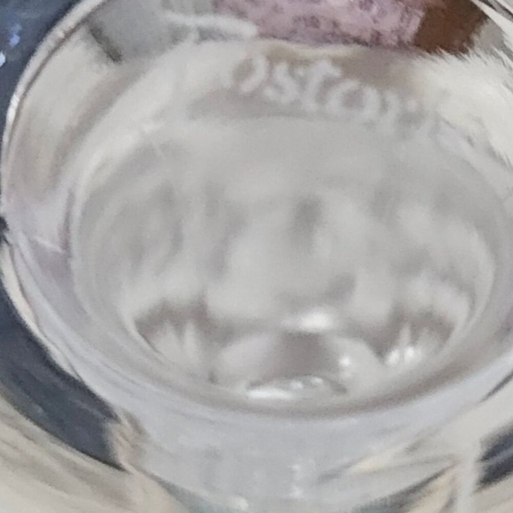 6 Fostoria Announcement Platinum Water Glasses 7.25" silver rim 1970s - Picture 7 of 8